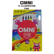 12 Fine Doodle and Journaling Colour Pen