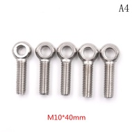 AGBBG 5pcs stainless STEEL Machinery Shoulder Lifting Eye Bolt M5 M6 M8 M10 M12