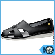 Midori Anzen Electrostatic Work Sandals Elpas PS01S Black 25.0 cm [Direct from Japan]