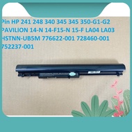 HP Battery 241 248 340 345 345 350-G1-G2 PAVILION 14-N 14-F 15-N 15-F LA04 LA03 HSTNN-UB5M 776622-00
