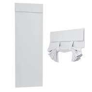 Privacy Small Window Bathroom Soft Patio French Bedroom Kitchen Tie Up Thick Home Decoration Darkening Wrinkle Resistant Door Curtain