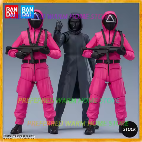 In Stock Originate BANDAI SHF FRONT MAN MASKED SOLDIER/WORKER/MANAGER Movable Model Toys Collect S.