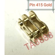 TA8888 Pin Chain 415 chain head pin gold fully rantai emas pin 415H