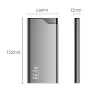 Kuulaa 10000mAh PD22.5W Power Bank fast charging USB Type C Portable Charger Powerbank Compatible fo