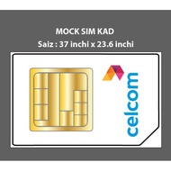 MOCK KEY SIM CARD (CELCOM)