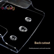 [OUR] Clear 1/2/3 Layers A6 Brochure Holder Transparent Flyer Menu Card Stand for Restaurant Recepti