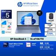 HP OmniBook 5 | Intel Core Ultra AI | Intel Graphics | 16" 2K IPS | Copilot+ PC | Win11+MS24 | 2Yrs