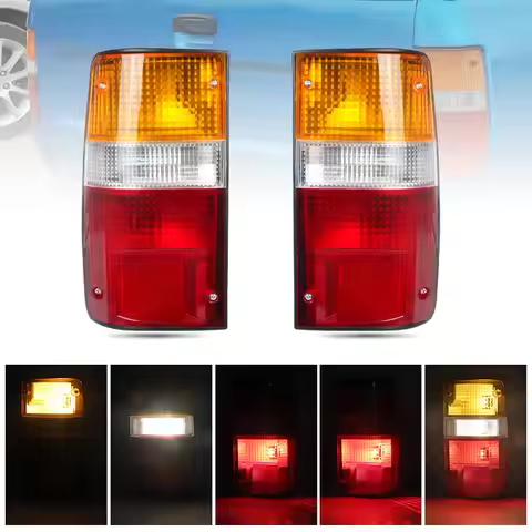 Tail Light Assembly Brake Turn Signal Lamp 12V DRL Day Lights for Toyota Hilux SR5 LN85 MK3 1989 199