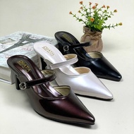 Korea Style 2026 Higheels 5Cm Wanita Sendal Heels 3Cm Sepatu Heels Wanita Spatu Hiils Pesta Wasnita 