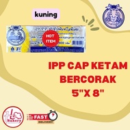 IPP PLASTIK BAG BERCORAK CAP KETAM 5X8 / 6X9 / 8X12