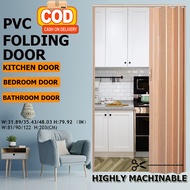 Musi Folding Door Pvc Sliding Door Simple Partition Track Door Kitchen / Bathroom / Bathroom Door
