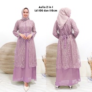 Vanillacollection- Gamis Brokat Gamis muslimah brokat Juwita Dress Juwita Elegan Gamis Brukat Gamis Kondangan Simple Elegan Mewah Gamis Terbaru 2022 Kekinian Baju Kondangan Wanita Modern 2022 Kekinian Gamis Brukat Remaja Gaun Pesta Kondangan