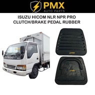 【ISUZU HICOM ELF NLR NPR PRO / MITSUBISHI CANTER FE639 CLUTCH & BRAKE PEDAL RUBBER | High Quality | 