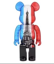 (N)開封品 Medicom Toy Be@rbrick Bearbrick 1000% Eiffel Tower Tricolor Ver 艾菲爾鐵塔 巴棃鐵塔
