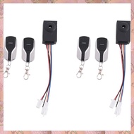 (NVIS) 2X Ebike Alarm System 36V 48V 60V 72V with Two Switch for Electric Bicycle/Scooter Ebike/Brus