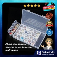 STORAGE BOX MULTIFUNCTIONAL TOOLBOX 28 SLOTS