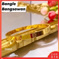 Gelang BANGSAWAN BANGLE Cartier EMAS BANGKOK Murah cop916 iman_shop jewellery