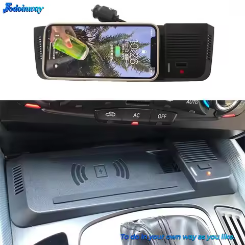 Car wireless charger for Audi A4 B8 B9 A4 Allroad A5 S5 RS5 Q5 SQ5 Fast charge phone charger chargin