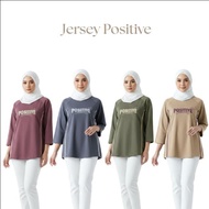 Amiably H0087 POSITIVE Blouse Wanita Printed Ironless