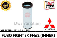 FILTER UDARA FUSO FIGHTER FN 62 (INNER) ORIGINAL PRODUK SAKURA A-5805