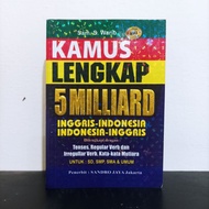 EnglishKamus Complete 5-Billion Small SizeKamus Indonesian EnglishKamus