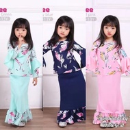 baju raya budak perempuan baju raya 2021 ✳Ailubee Kids 19037 Girl Kurung Raya 2021 Kids Set | Baju Raya Budak Perempuan