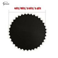 tachiuwa Trampoline Mat Replacement 6ft 10ft 12ft Jumping Pad with V Rings Springs for Outdoor Fitne