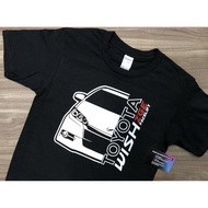 Toyota Wish ZGE FACELIFT FRONT (Black Tshirt)