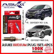 ASUKI IRIDIUM SPARK PLUG(1SET 4PCS) - HONDA ODYSSEY RB3 / RC1 - ASC20HR-11