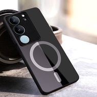 (M51) VIVO V29 5G GLASS CASE GLOSSY V29 5G CASE VIVO V29 5G SOFTCASE VIVO V29 5G