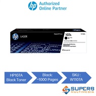 HP 107A Black Original Laser Toner Cartridge [W1107A]