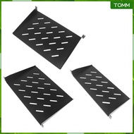 [Wishshopehhh] Server Shelf for Rack And Network Cabinet, Universal Mounting, Ventilated Cantilever 