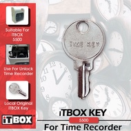 iTBOX Key For Time Recorder 5500 | Key For iTBOX Punch Card Machine 5500A/N | Time Clock iTBOX Key