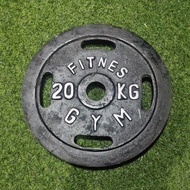 20kg IRON PLATE - 20KG IRON PLATES diameter 5cm IRON Load Lifting PLATE