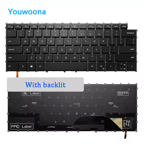 New Original Laptop Keyboard For DELL Precision 5550 5560 5570 6670 5750 5760 5770