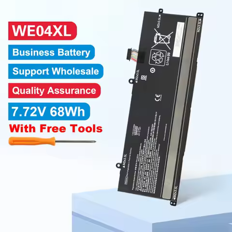 WE04XL Laptop Battery For HP X360 Spectre 14-EU 14t-eu000 14-eu0098nf, Envy X360 16-AC 16-AD 2-in-1 