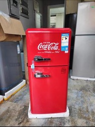 復古雪櫃 紅色雪櫃 雙門冷藏冷凍雪櫃冰箱多尺寸Refrigerator