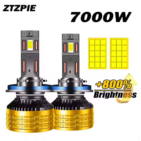 ZTZPIE 6500K H7 H4 Led Lights High Bulb CSP 9084 For Car H11 9005 HB3 9006 HB4 H1 Led Canbus Headlig
