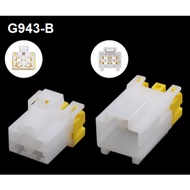 G943-2mm 4-hole car connector jack