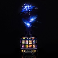 Upgraded Led Light Kit Compatible with Lego Black Dahlia Flower Building Set, Lights Decoration Comp