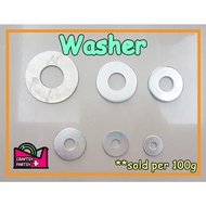 (PER 100grams) Washer/ GI Flat Washer/ Plain Washer
