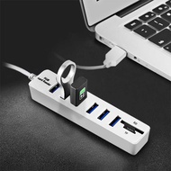Card Reader HUB 6 Port Card Reader USB Card Reader USB 2.0 Card Reader USB HUB 2 in 1 USB Hub 6 Port