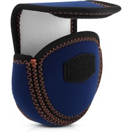 VBESTLIFE Fly Reel Case, Neoprene Protective Cover with Hook Loop Closure for 3/4 5/6 7/8 WT Fishing