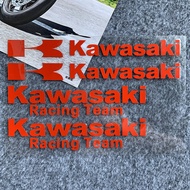 1 ชุด KAWASAKI รถจักรยานยนต์สติกเกอร์กระจกหน้ารถด้านข้างตกแต่งสะท้อนแสงสำหรับ KAWASAKI Ninja Z400 Z650 Z900 H2 250 ZX-4R 6R 10R 14R 25R