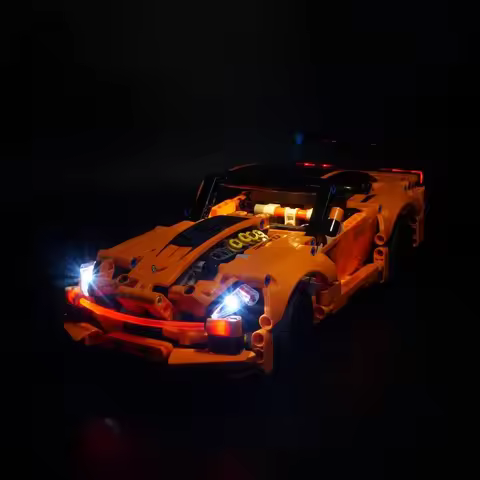 LED Lighting Set Suitable for LEGO Technic Chevrolet Corvette ZR1 42093(Not Including Building Block