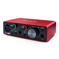 The Third Generation Focusrite Scarlett solo Recording Interface Card Condenser Microphone