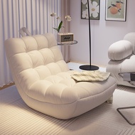 Bean Bag Sofa Sleeping Reclining Caterpillar Single-Seat Sofa Chair Scandinavian Small Apartment Living Room Balcony Casual Small Sofa