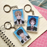 KeyChain Anime Webtoon Operation True Love Go Eunhyuk Shim Soo-ae Baek Dohwa manga manhwa