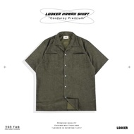 LOOKER - เสื้อเชิ้ตแขนสั้นผ้าลูกฟู
