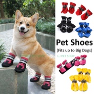 (S-6XL) Dog Shoes Anti Slip Cat Shoes Dog Shoe for Small and Big Dogs 狗狗鞋子 Kasut Kucing Pet Puppy